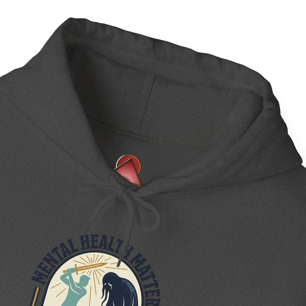 Mental Health Matters Hoodie | Wear Green, Awareness Ribbon, Self-Care