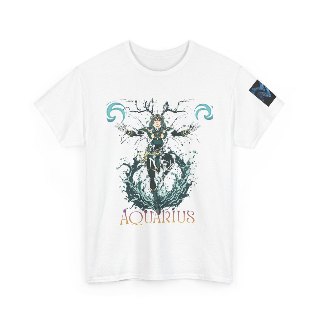 Aquarius Zodiac T‑Shirt — Aquarius Astrology Tee