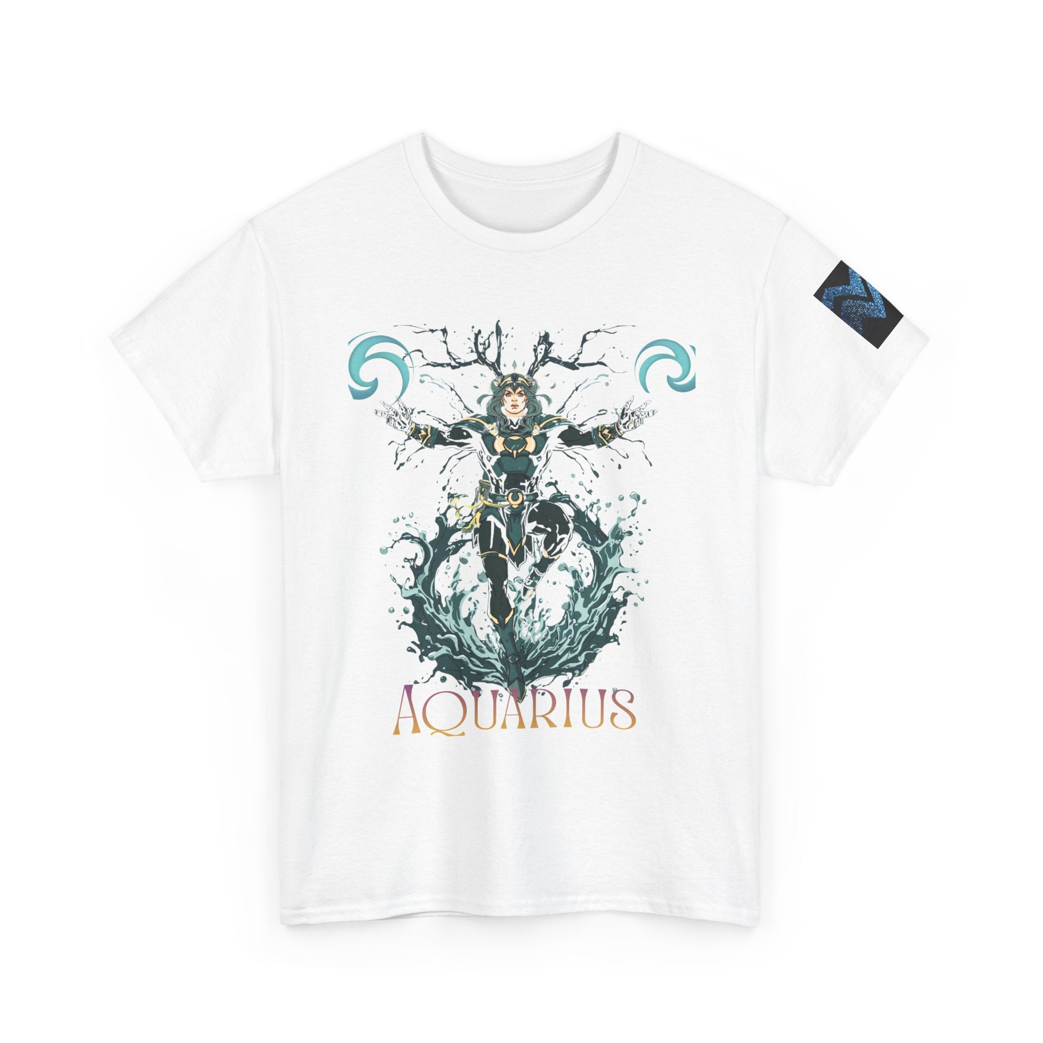 Aquarius Zodiac T‑Shirt — Aquarius Astrology Tee