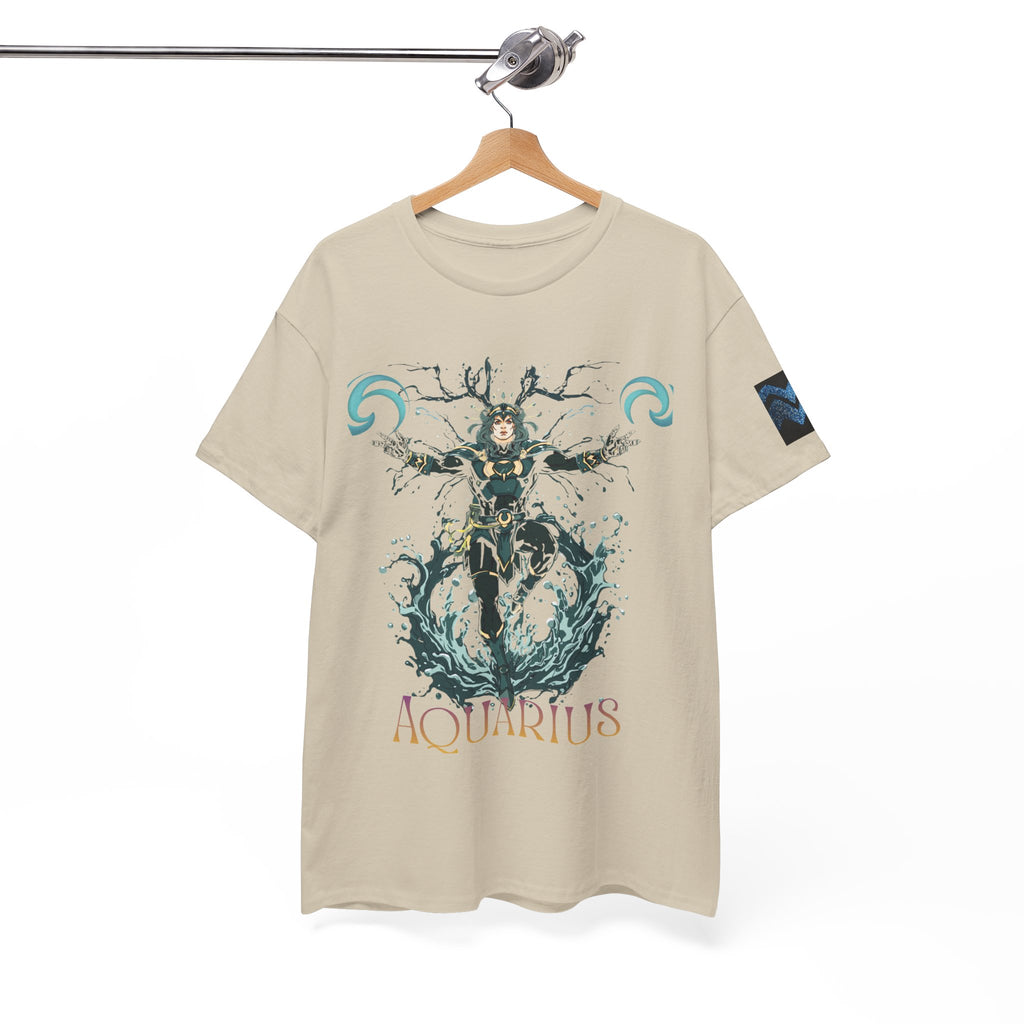 Aquarius Zodiac T‑Shirt — Aquarius Astrology Tee