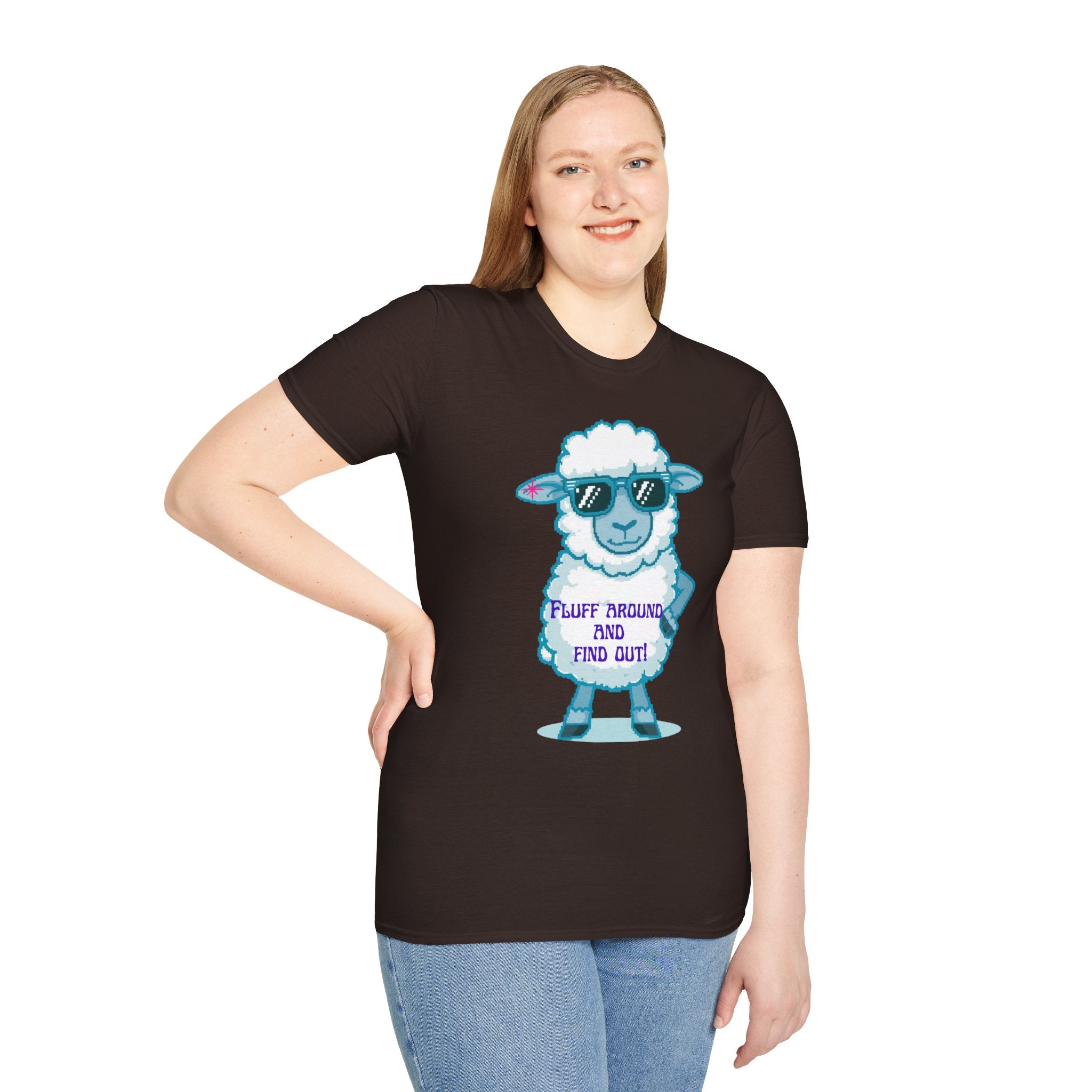 Sassy Sheep T-Shirt — Fluff Around and Find Out Graphic Tee