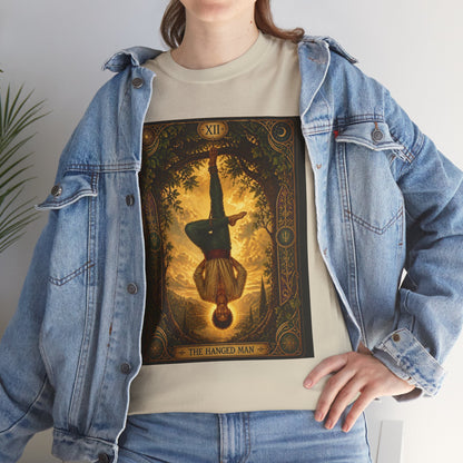 Tarot Hanged Man T-Shirt — Vintage Occult Tarot Card Graphic Tee