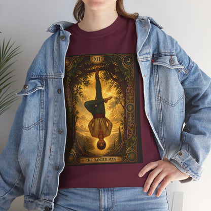 Tarot Hanged Man T-Shirt — Vintage Occult Tarot Card Graphic Tee