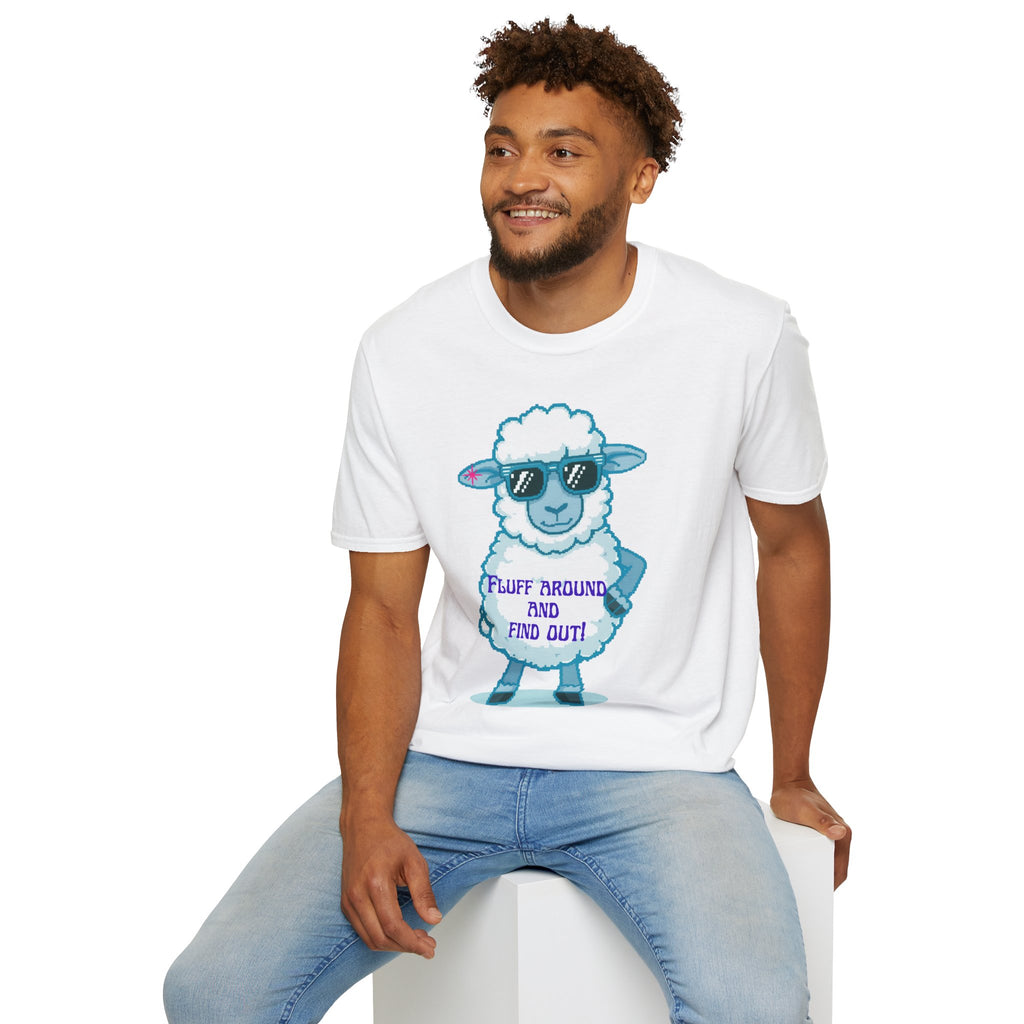 Sassy Sheep T-Shirt — Fluff Around and Find Out Graphic Tee