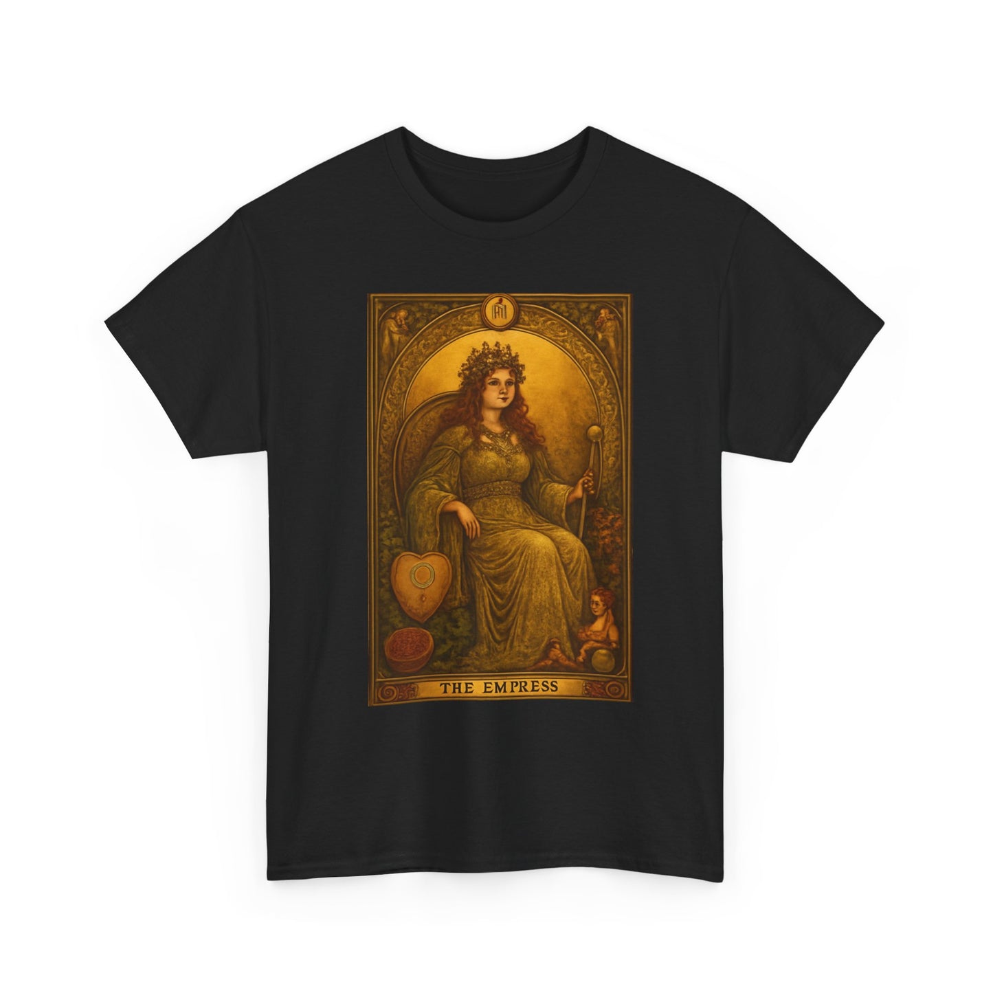 The Empress Tarot Card T-Shirt — Vintage Occult Astrology Graphic Tee