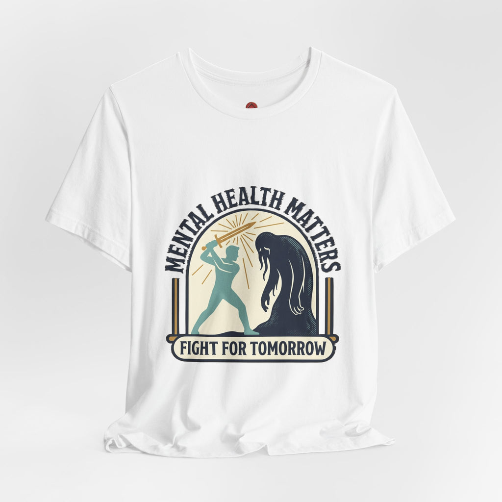 Mental Health Matters Tee | Wear Green, Awareness Ribbon, Be Kind