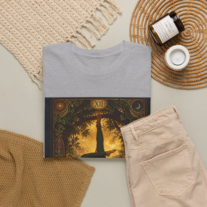 Tarot Hanged Man T-Shirt — Vintage Occult Tarot Card Graphic Tee