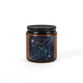 Taurus Scented Soy Candle — Amber Jar Zodiac Candle