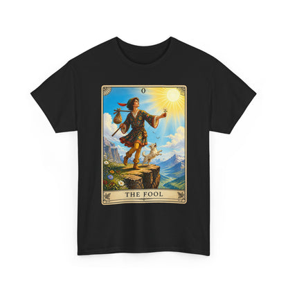 The Fool Tarot Card T‑Shirt — Vintage Major Arcana Graphic Tee