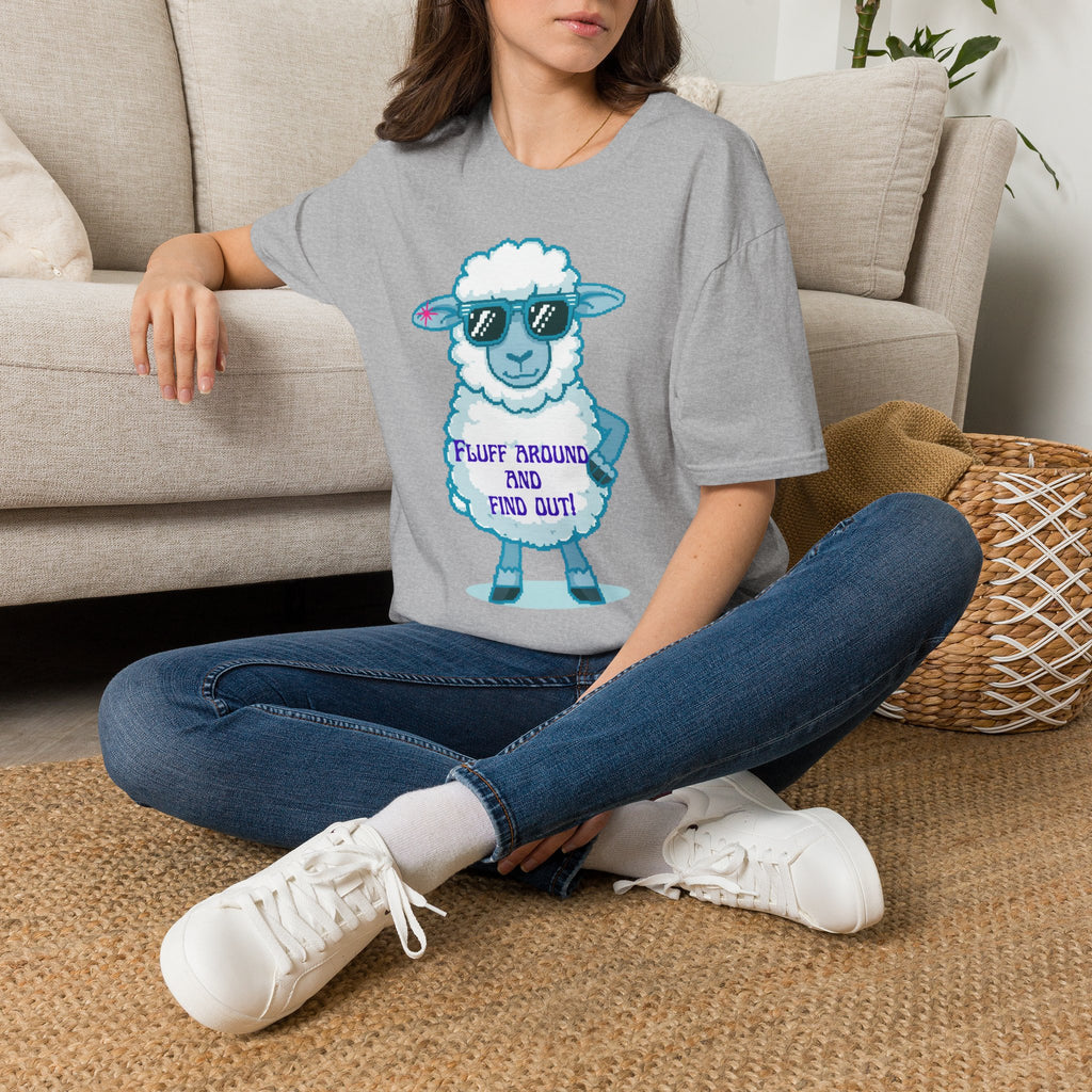 Sassy Sheep T-Shirt — Fluff Around and Find Out Graphic Tee