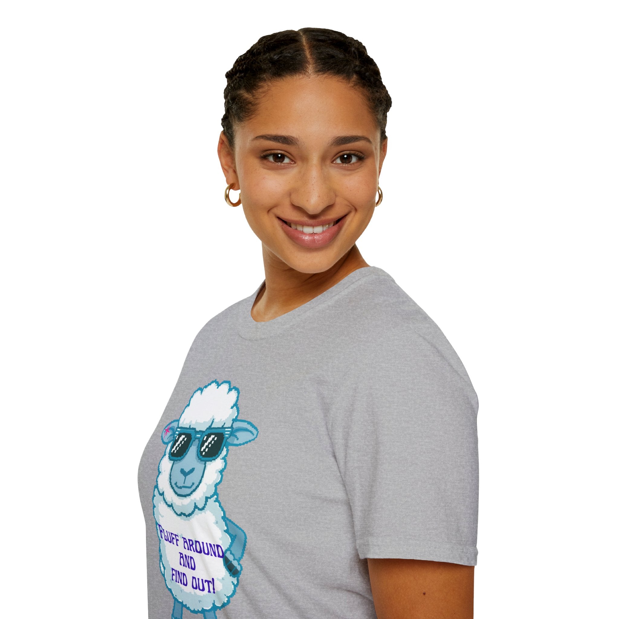 Sassy Sheep T-Shirt — Fluff Around and Find Out Graphic Tee