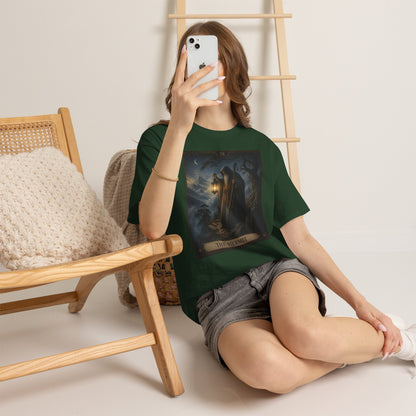 Tarot 'The Hermit' T-Shirt – Mystic Lantern Card Tee
