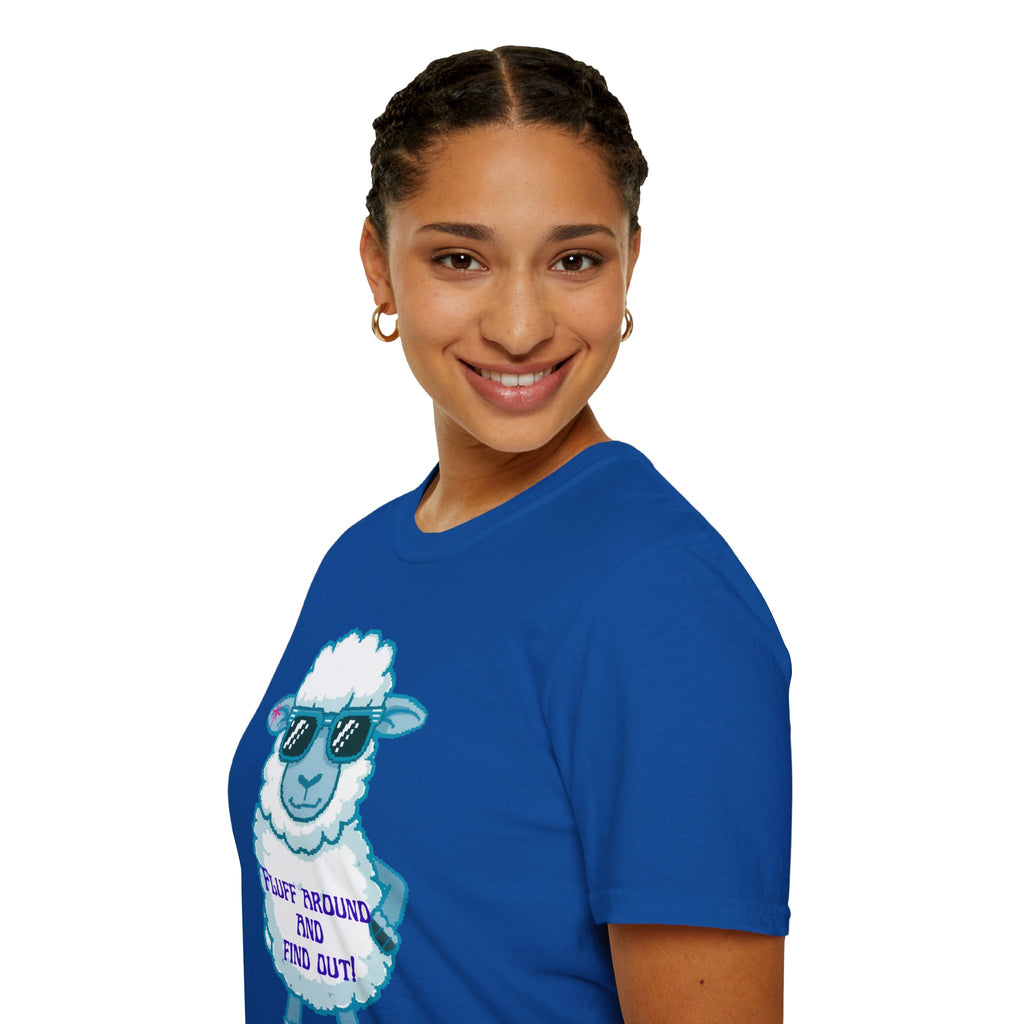 Sassy Sheep T-Shirt — Fluff Around and Find Out Graphic Tee