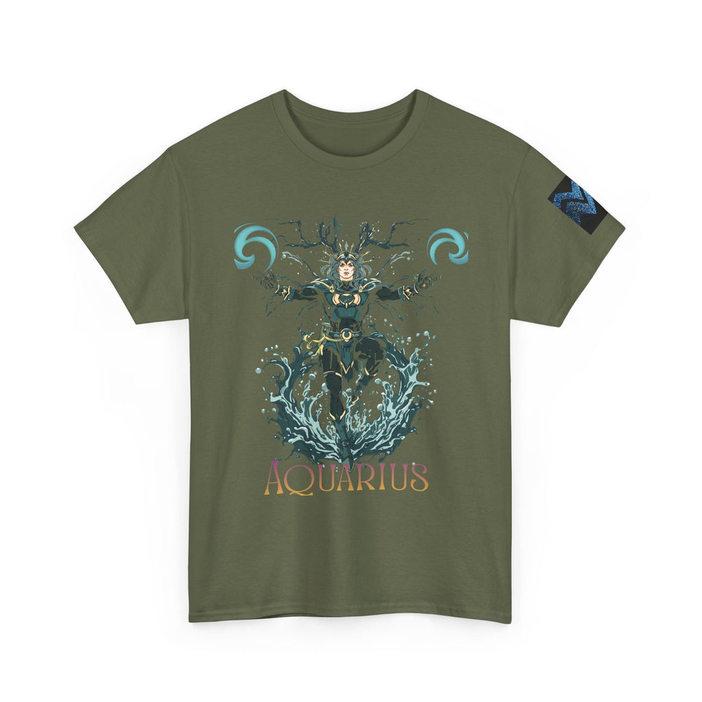 Aquarius Zodiac T‑Shirt — Aquarius Astrology Tee