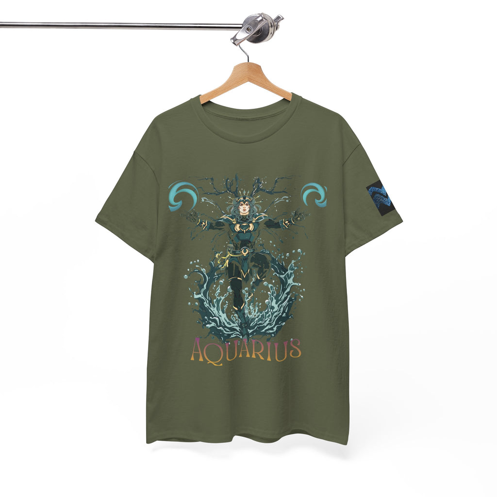 Aquarius Zodiac T‑Shirt — Aquarius Astrology Tee