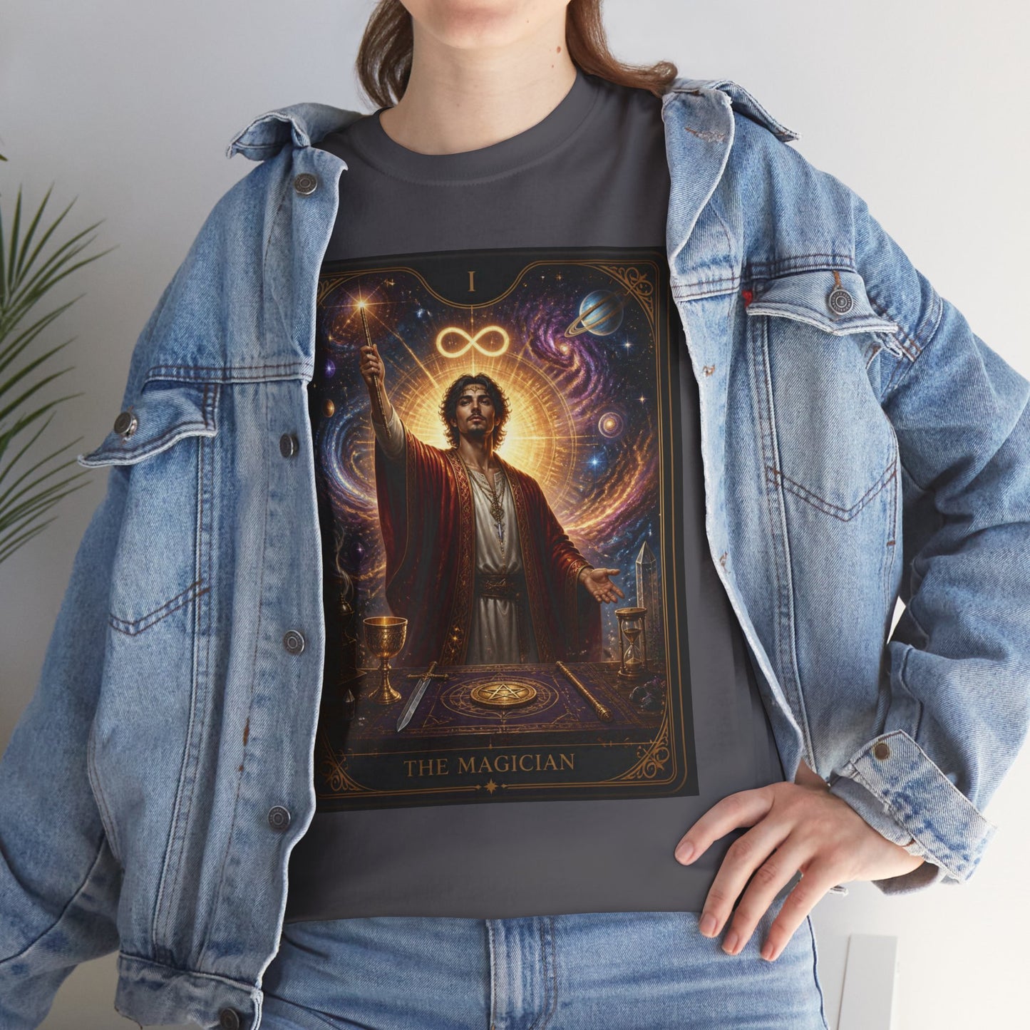 Mystic Magician Tarot T-Shirt — The Magus Arcana Illustration Tee