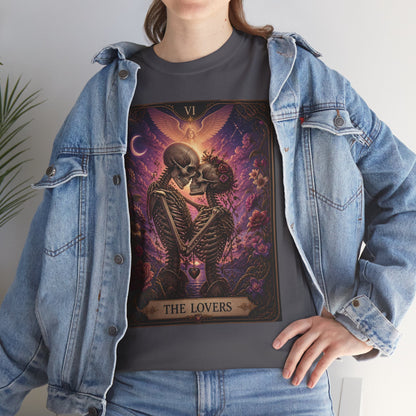 Tarot 'The Lovers' Skeleton Kiss Tee