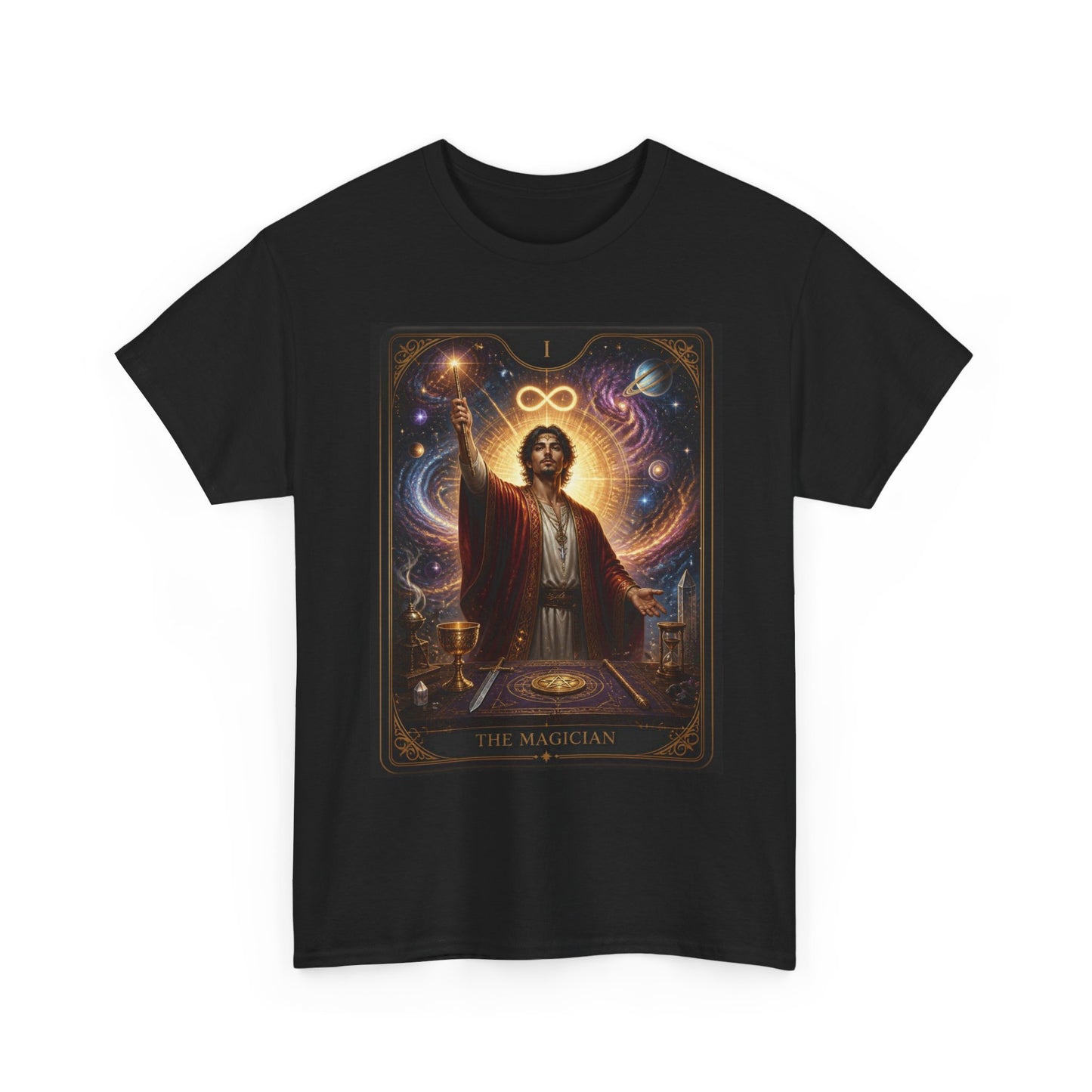 Mystic Magician Tarot T-Shirt — The Magus Arcana Illustration Tee