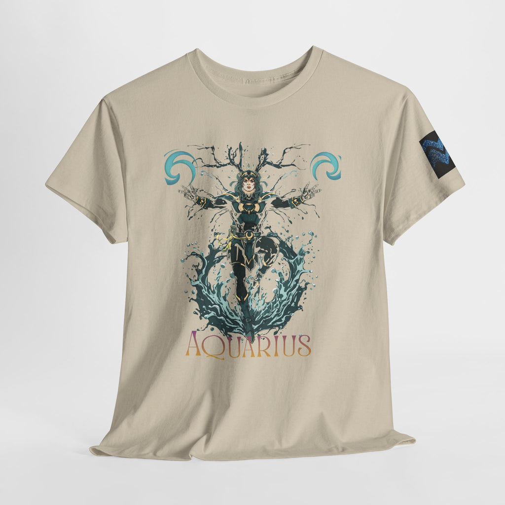 Aquarius Zodiac T‑Shirt — Aquarius Astrology Tee