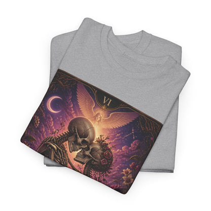 Tarot 'The Lovers' Skeleton Kiss Tee