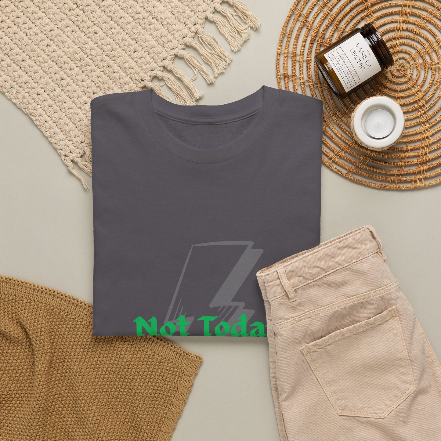Not Today Muggle F***er Tee — Funny Wizard-Inspired Graphic T-Shirt
