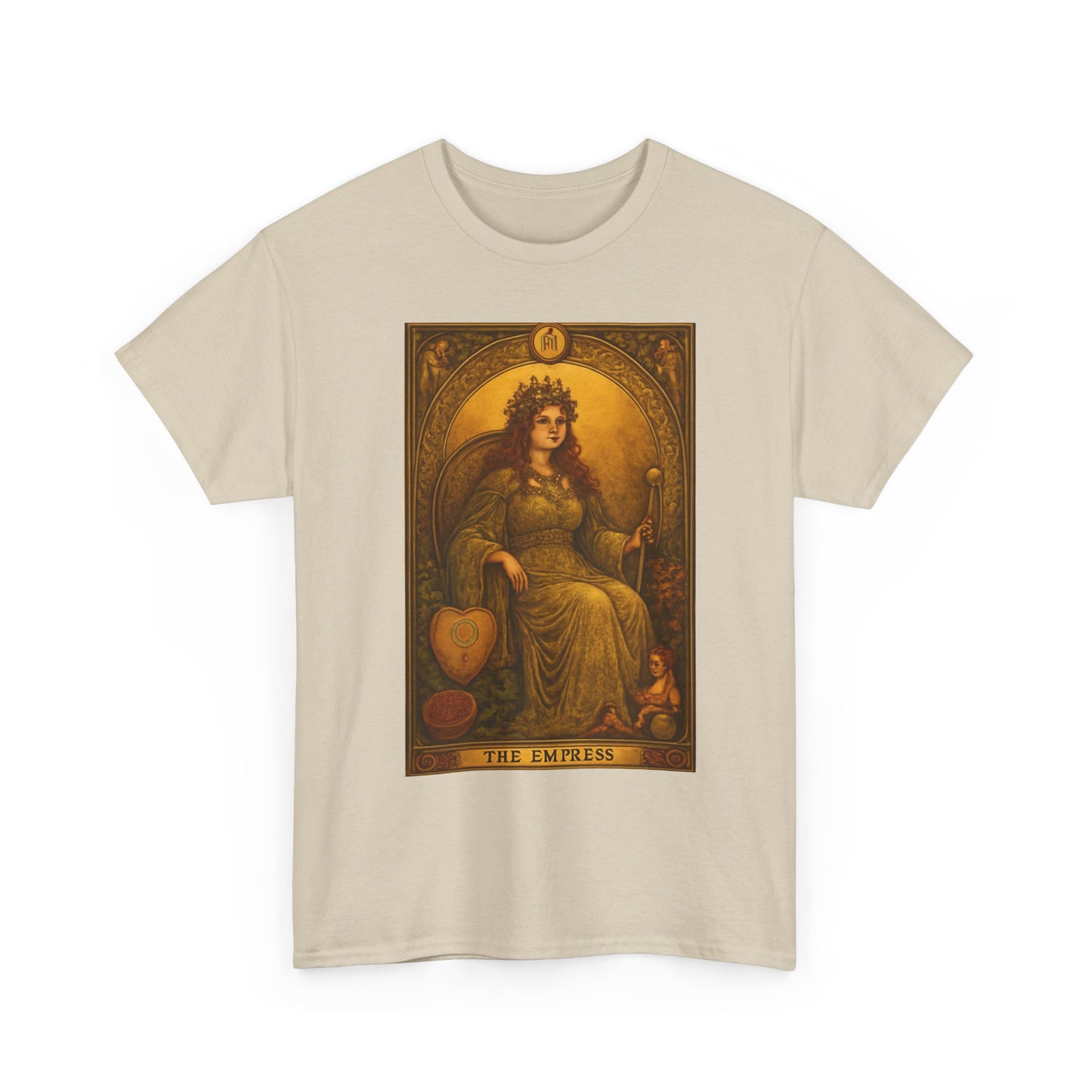 The Empress Tarot Card T-Shirt — Vintage Occult Astrology Graphic Tee