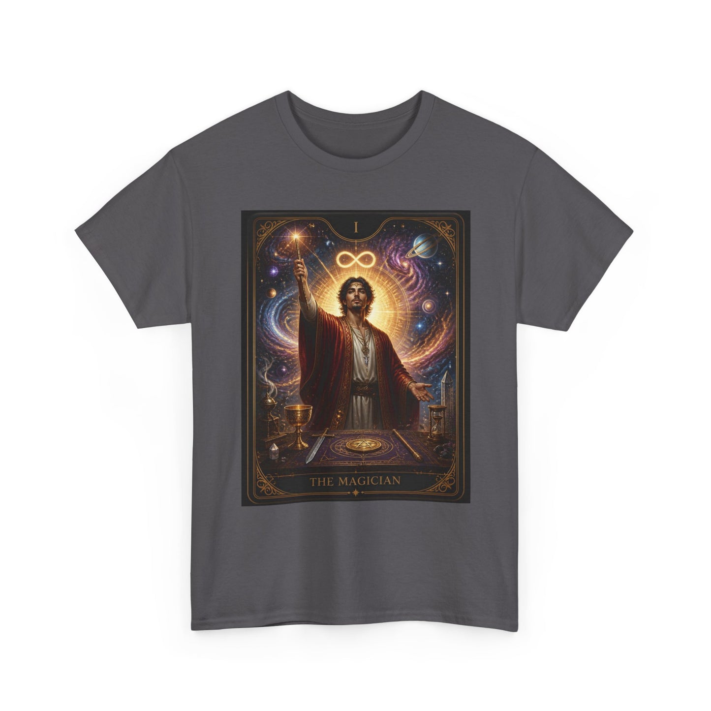 Mystic Magician Tarot T-Shirt — The Magus Arcana Illustration Tee