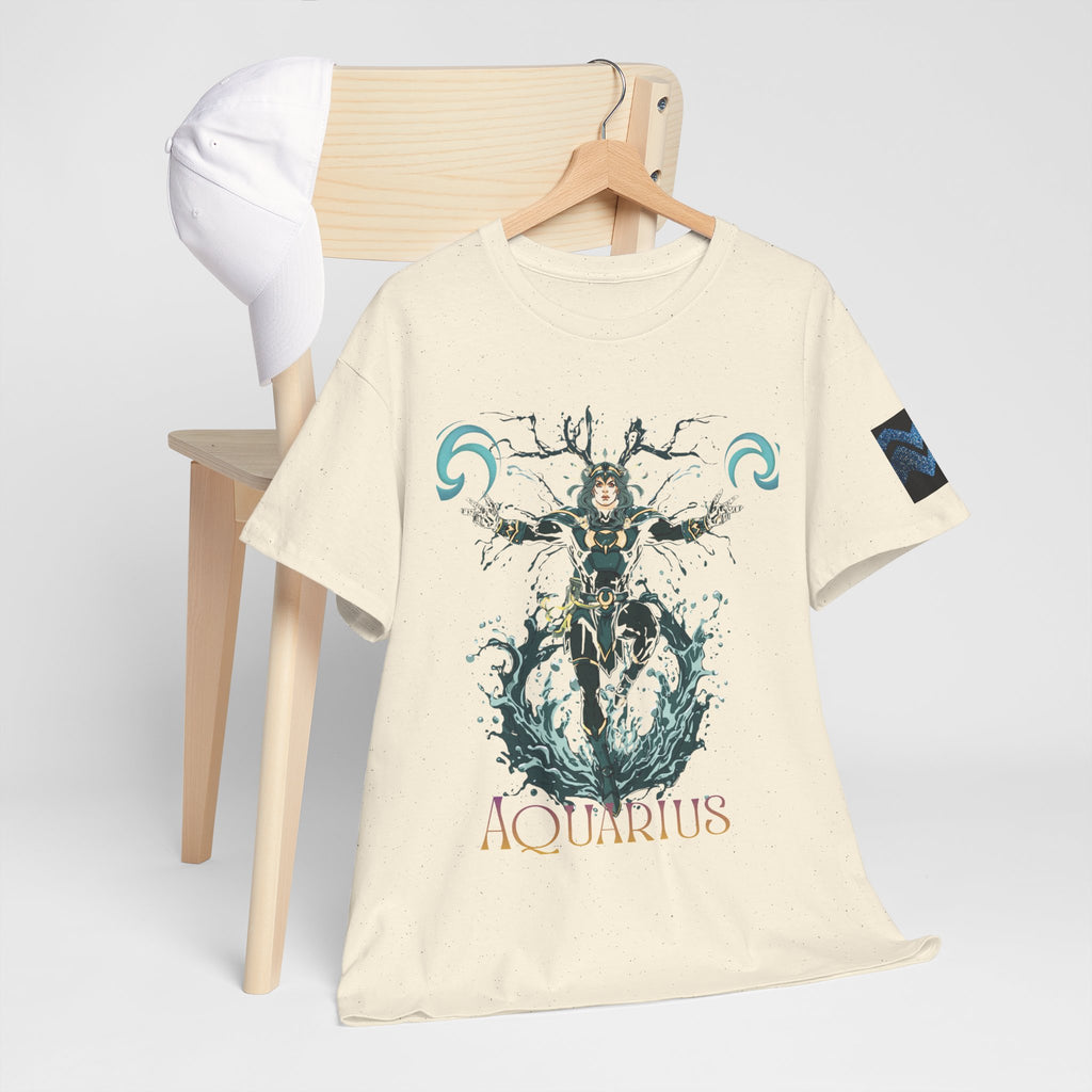 Aquarius Zodiac T‑Shirt — Aquarius Astrology Tee