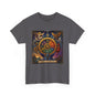 Wheel of Fortune Tarot T-Shirt — Mystical Astrology Card Tee