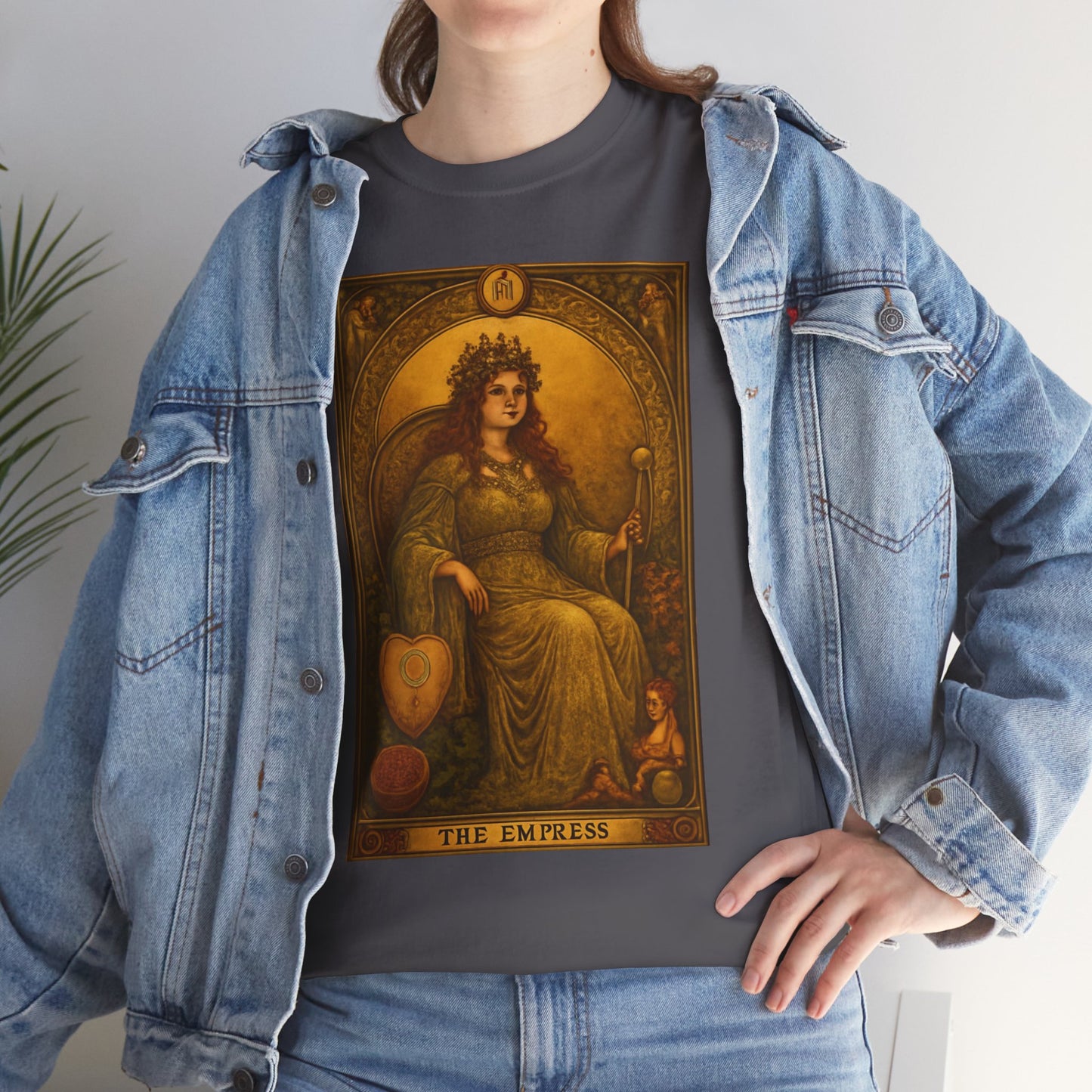 The Empress Tarot Card T-Shirt — Vintage Occult Astrology Graphic Tee