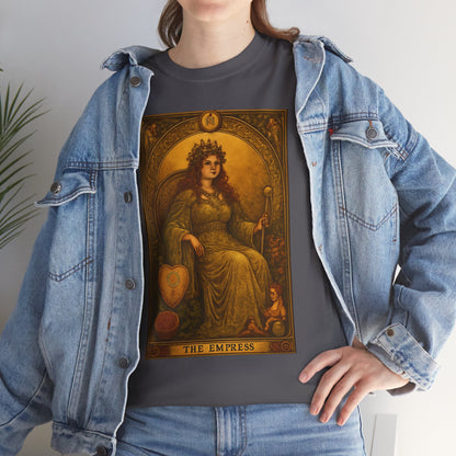 The Empress Tarot Card T-Shirt — Vintage Occult Astrology Graphic Tee