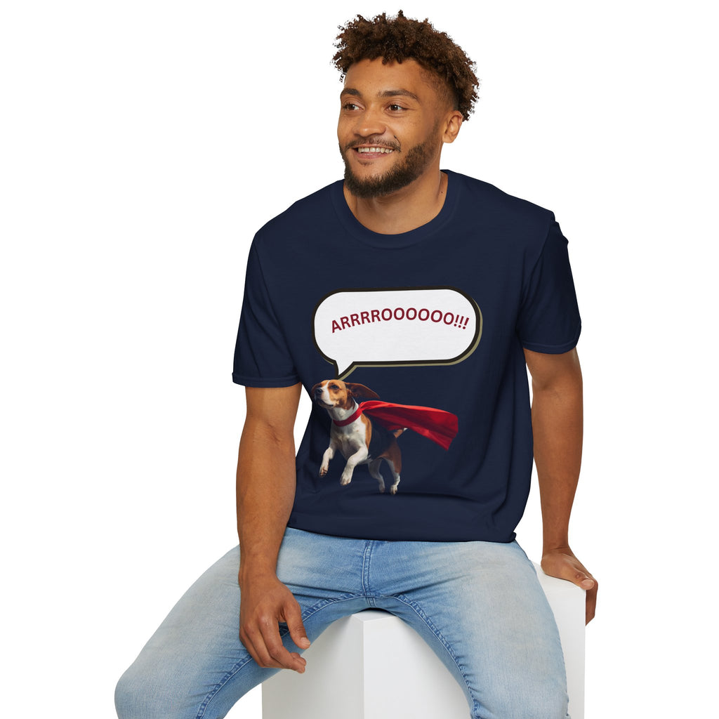 Beagle the Superdog 'ARRRROOOOO!!!' T‑Shirt