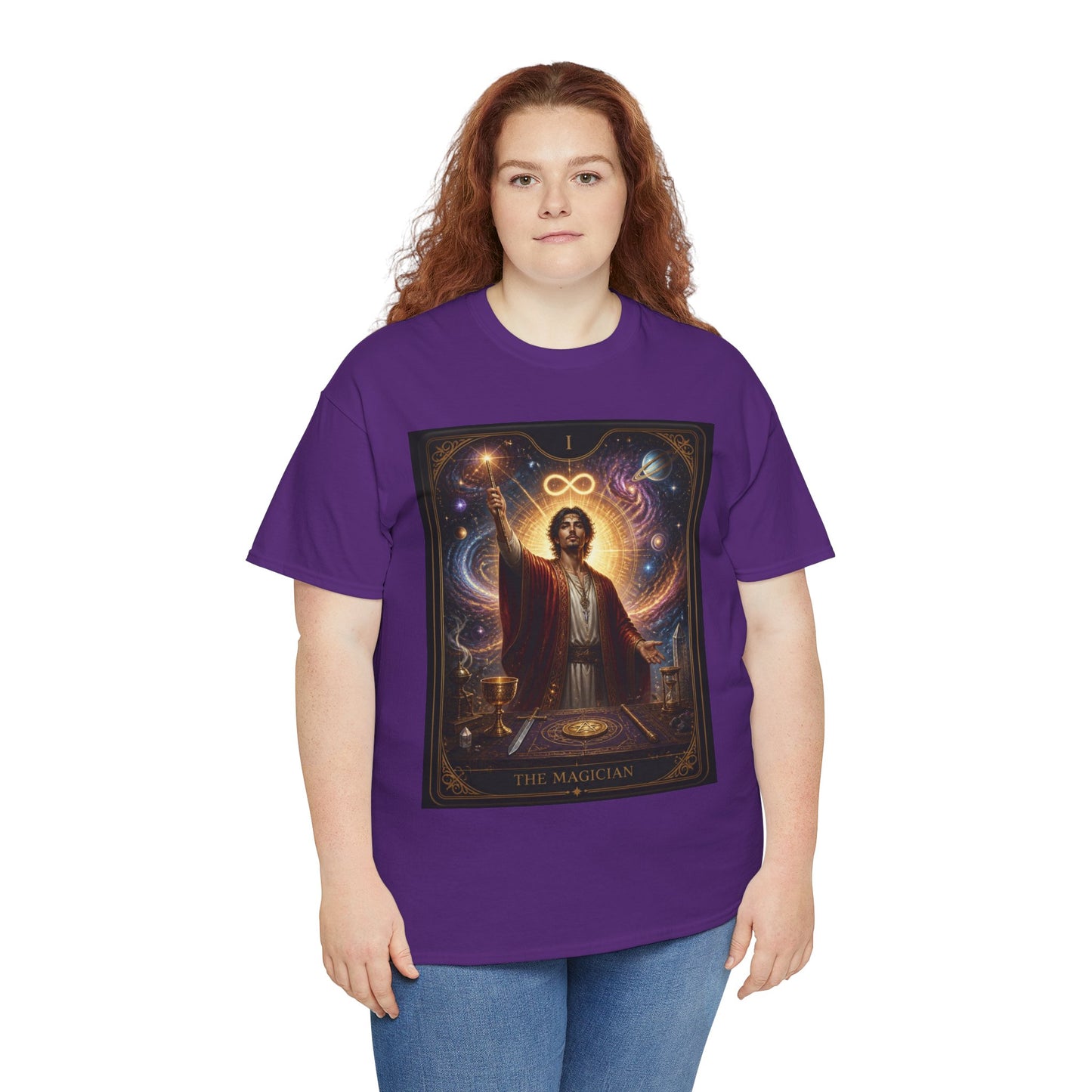 Mystic Magician Tarot T-Shirt — The Magus Arcana Illustration Tee