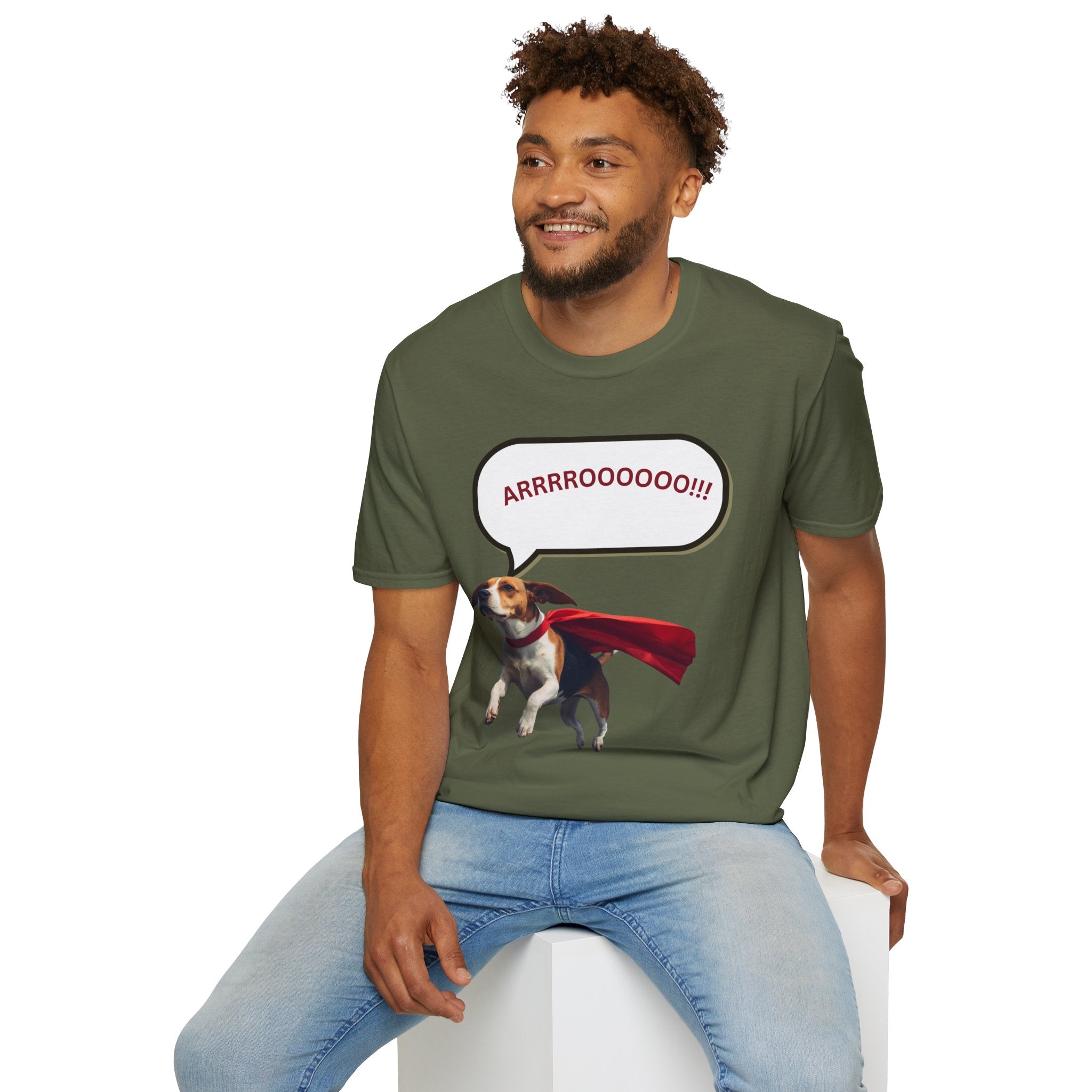 Beagle the Superdog 'ARRRROOOOO!!!' T‑Shirt