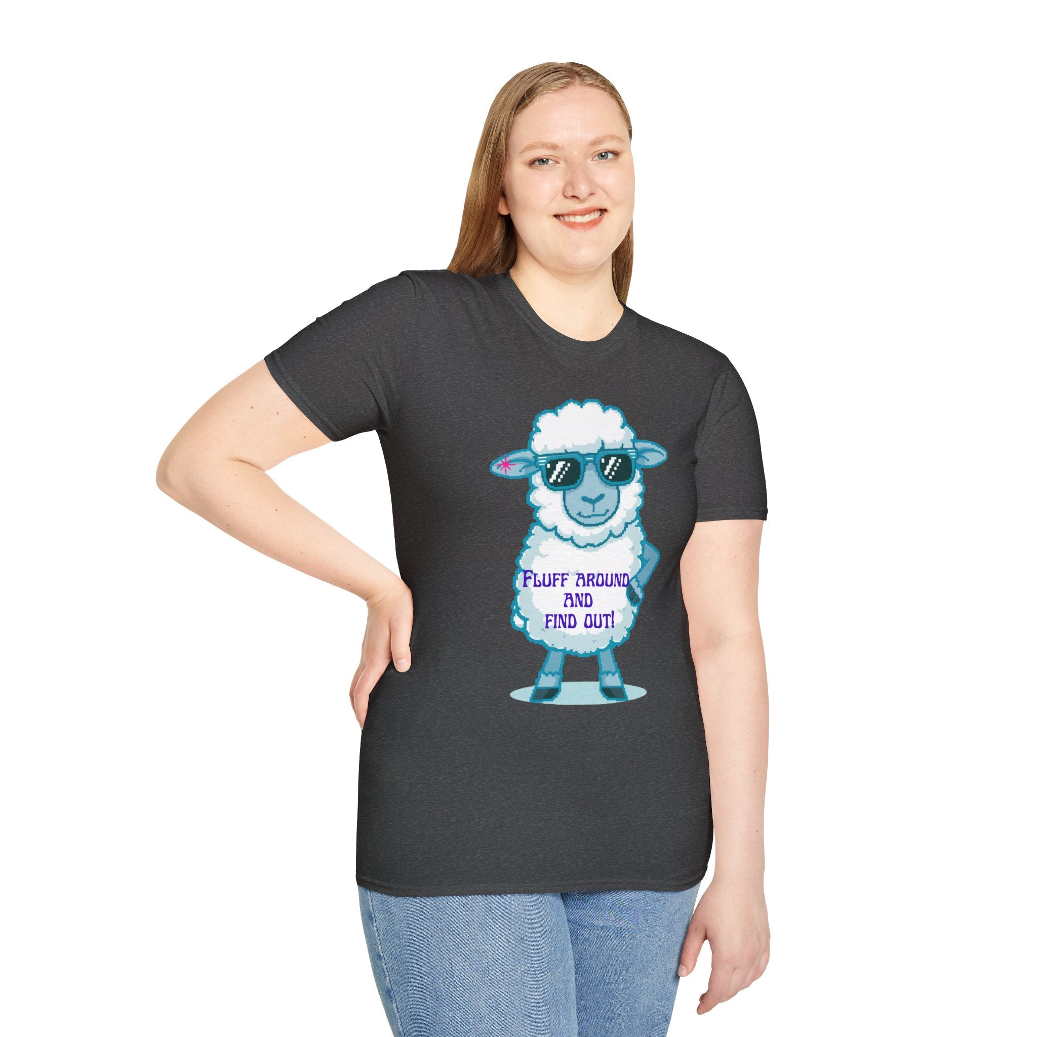 Sassy Sheep T-Shirt — Fluff Around and Find Out Graphic Tee