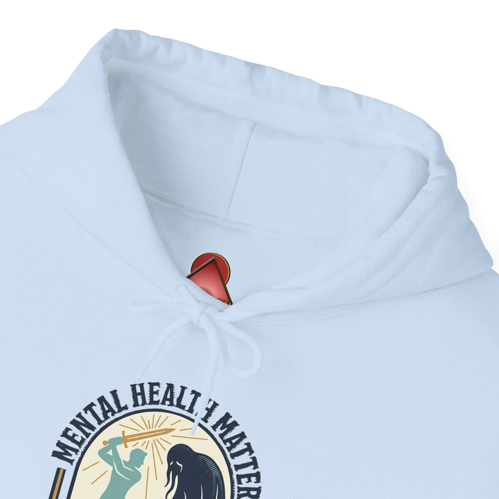 Mental Health Matters Hoodie | Wear Green, Awareness Ribbon, Self-Care