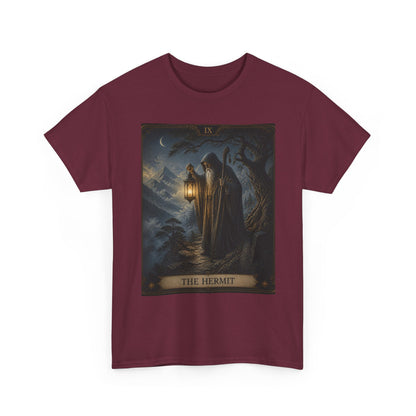 Tarot 'The Hermit' T-Shirt – Mystic Lantern Card Tee