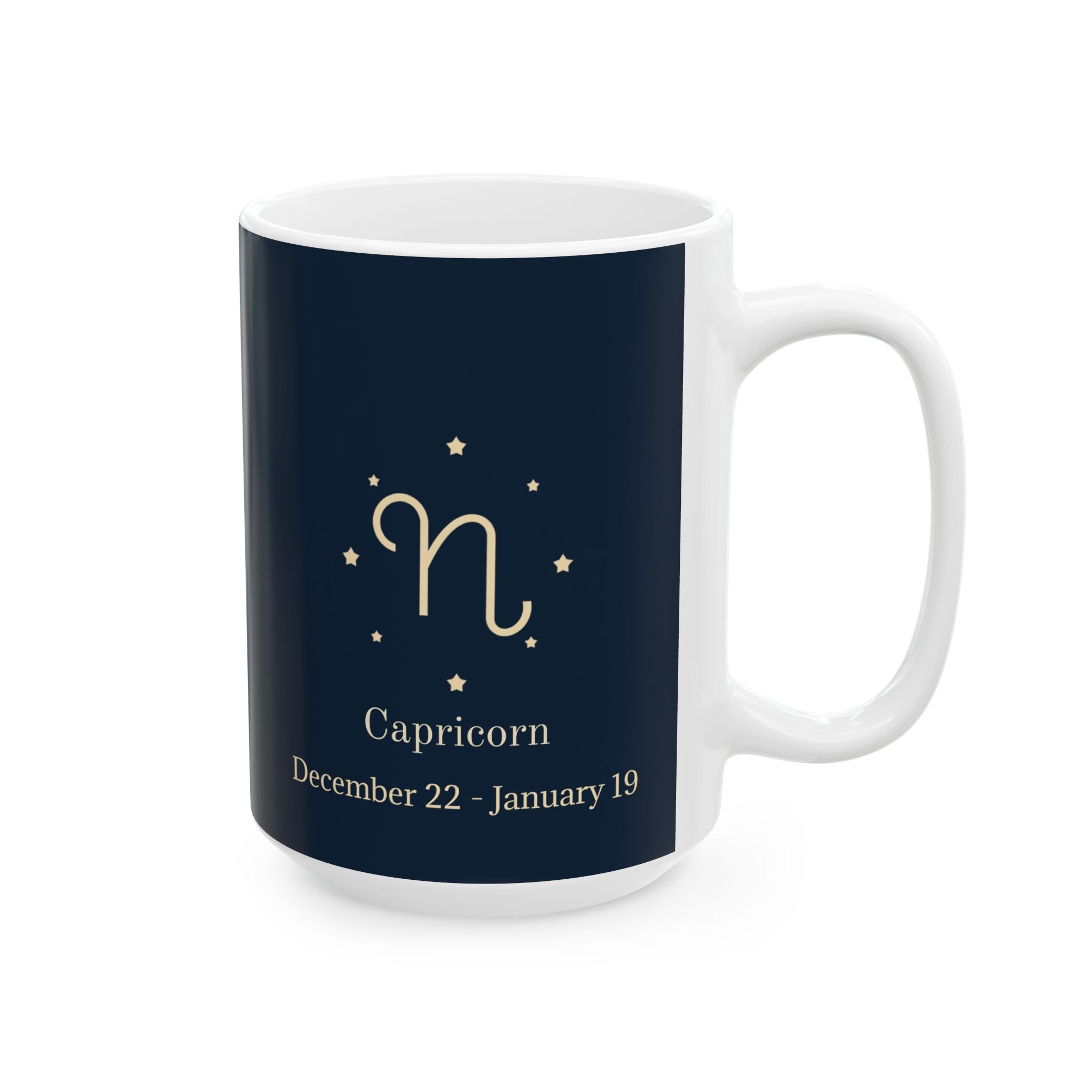 Capricorn Zodiac Ceramic Mug — Capricorn Zodiac Coffee Cup (11oz, 15oz)