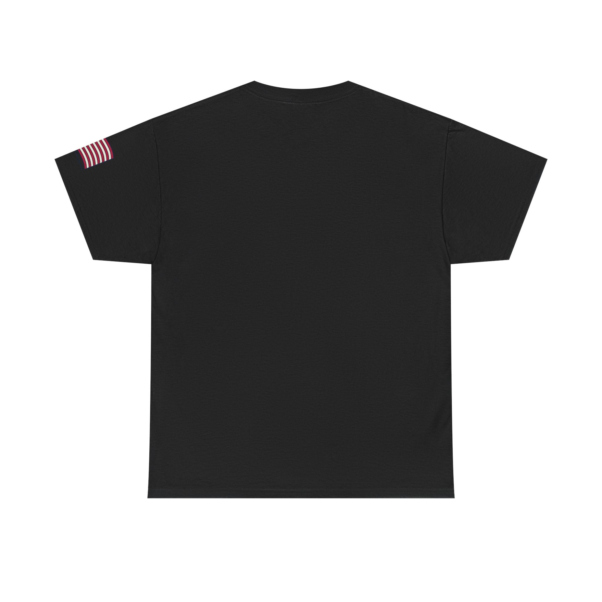 Uncle Sam pointing with American flag background Tee | Your Leaders Are Liars design