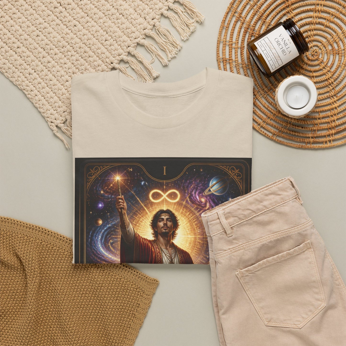 Mystic Magician Tarot T-Shirt — The Magus Arcana Illustration Tee