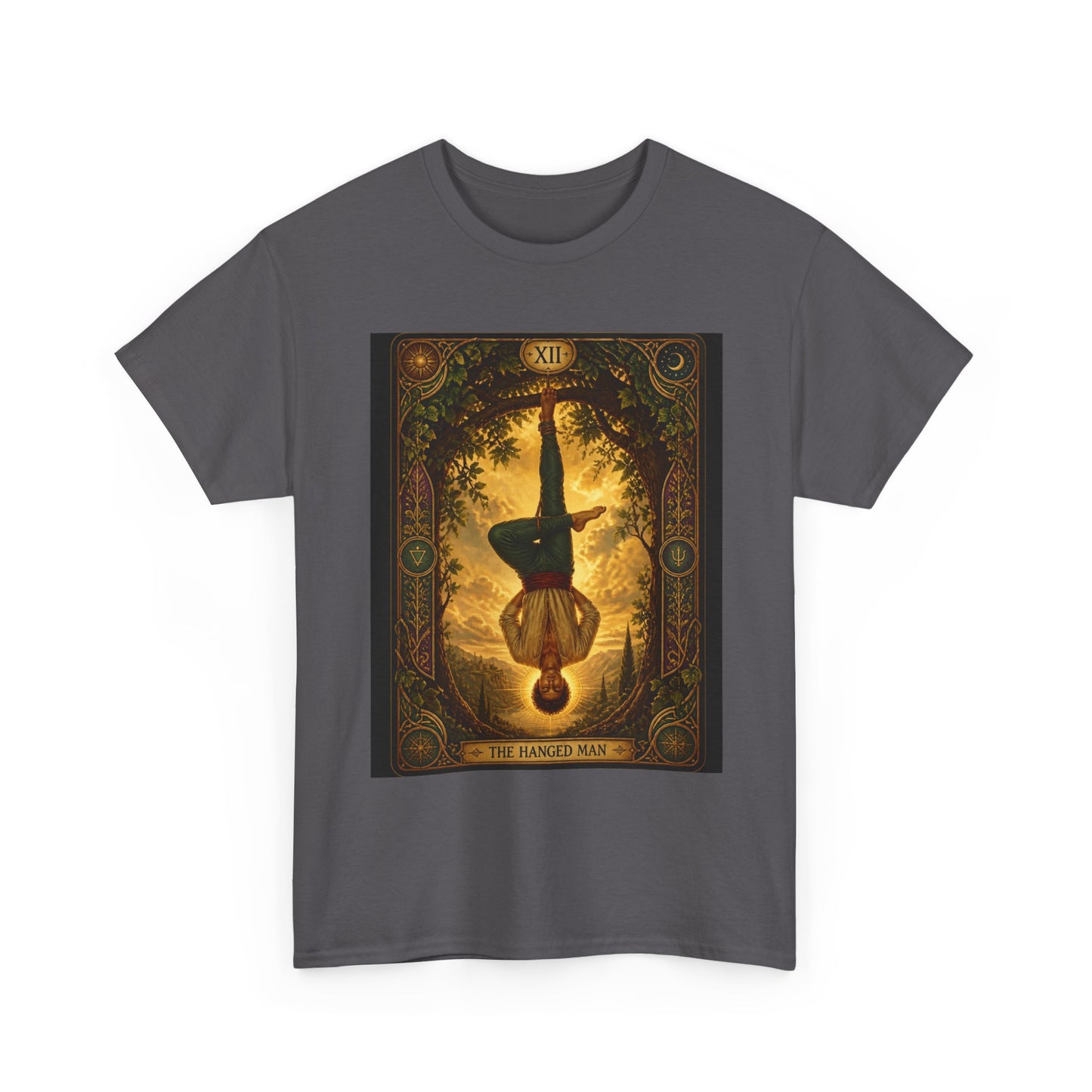 Tarot Hanged Man T-Shirt — Vintage Occult Tarot Card Graphic Tee