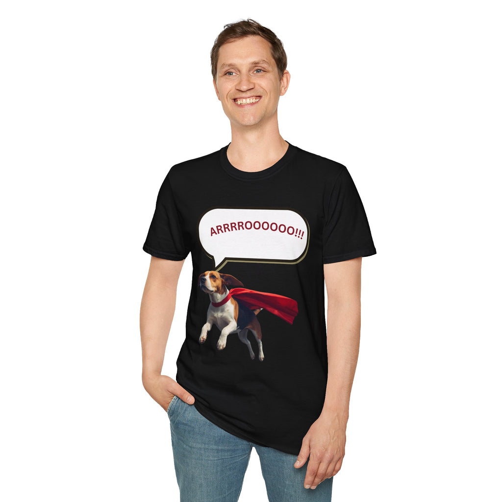 Beagle the Superdog 'ARRRROOOOO!!!' T‑Shirt