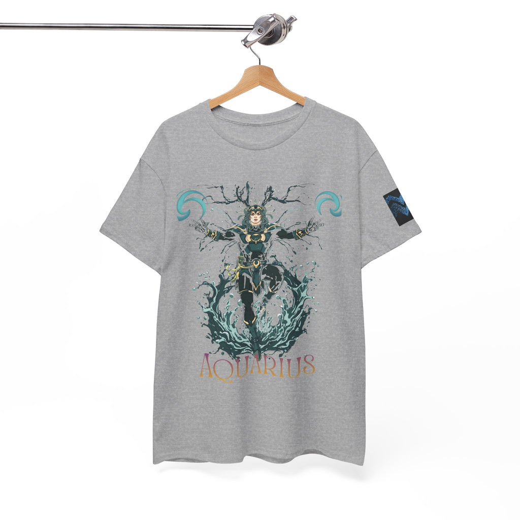 Aquarius Zodiac T‑Shirt — Aquarius Astrology Tee