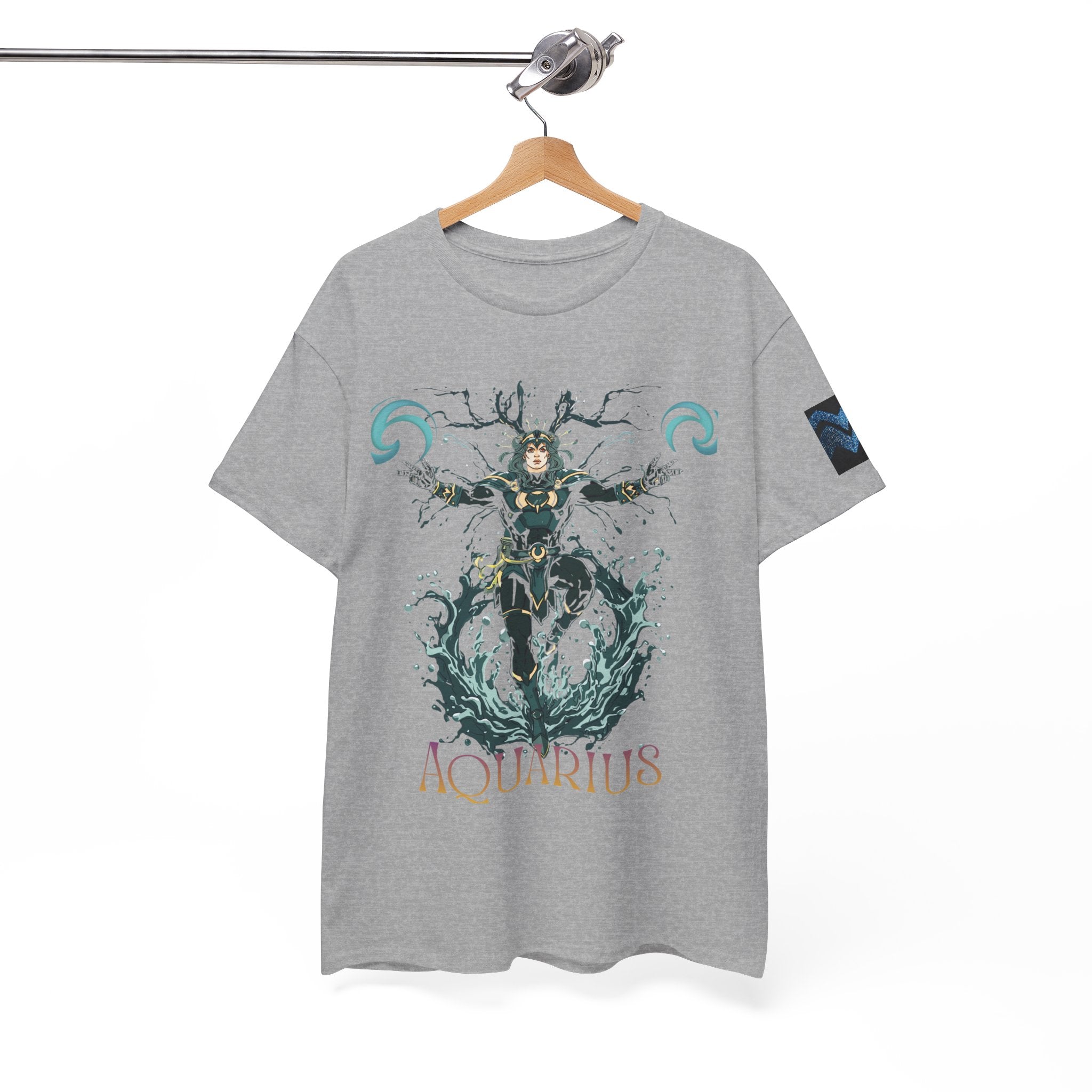 Aquarius Zodiac T‑Shirt — Aquarius Astrology Tee