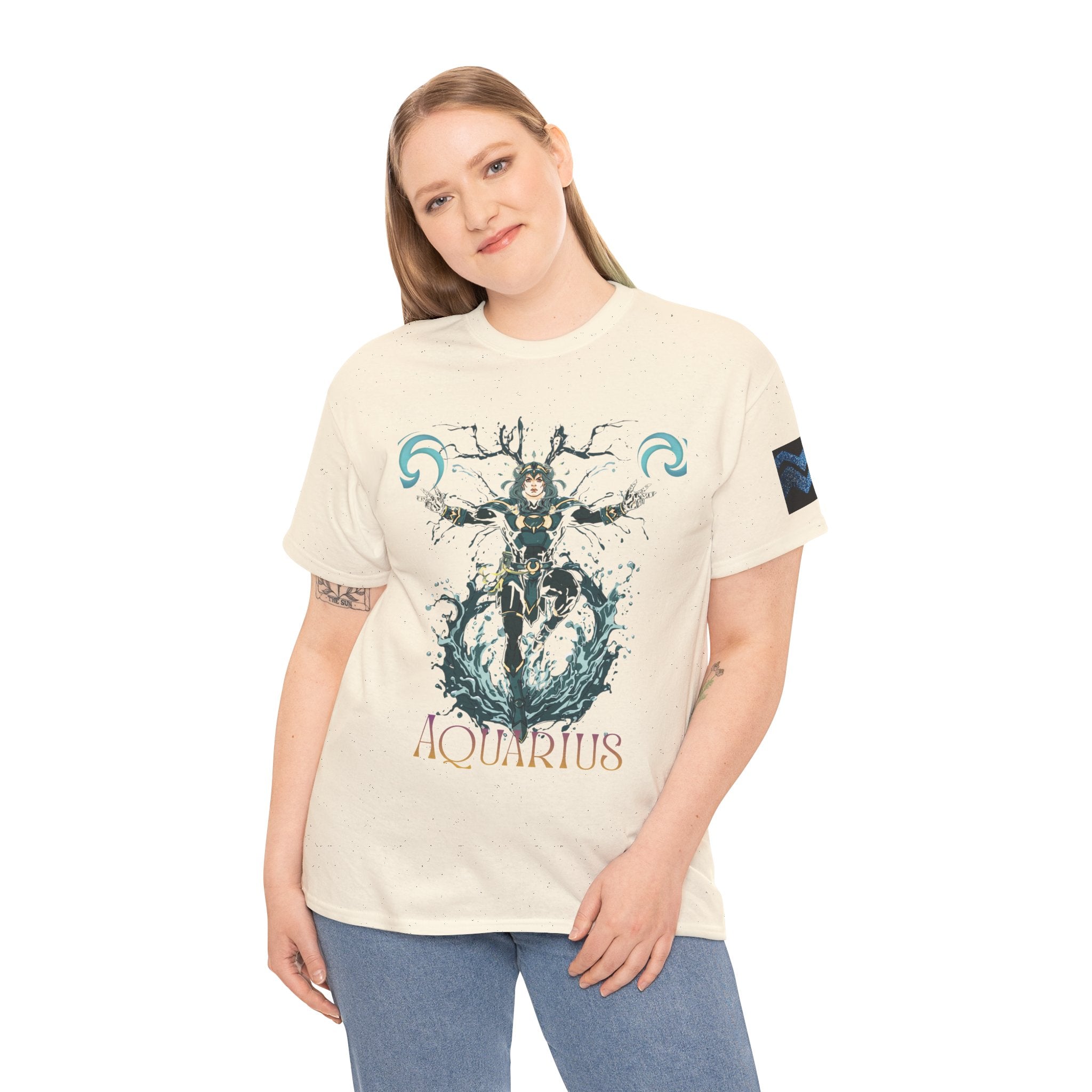 Aquarius Zodiac T‑Shirt — Aquarius Astrology Tee