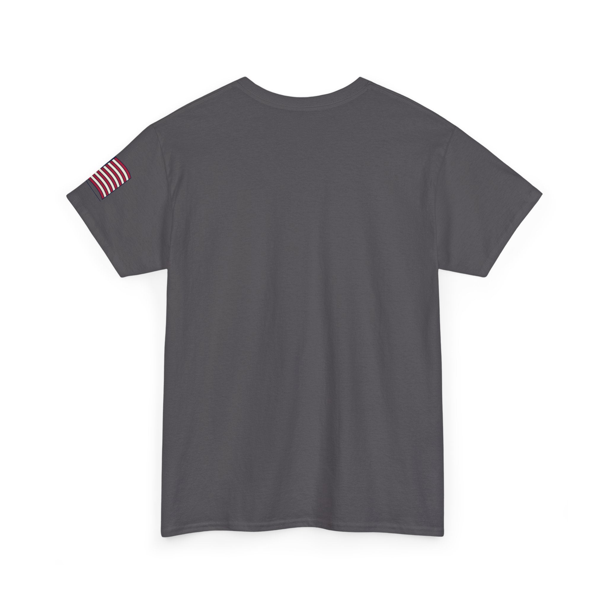 Uncle Sam pointing with American flag background Tee | Your Leaders Are Liars design