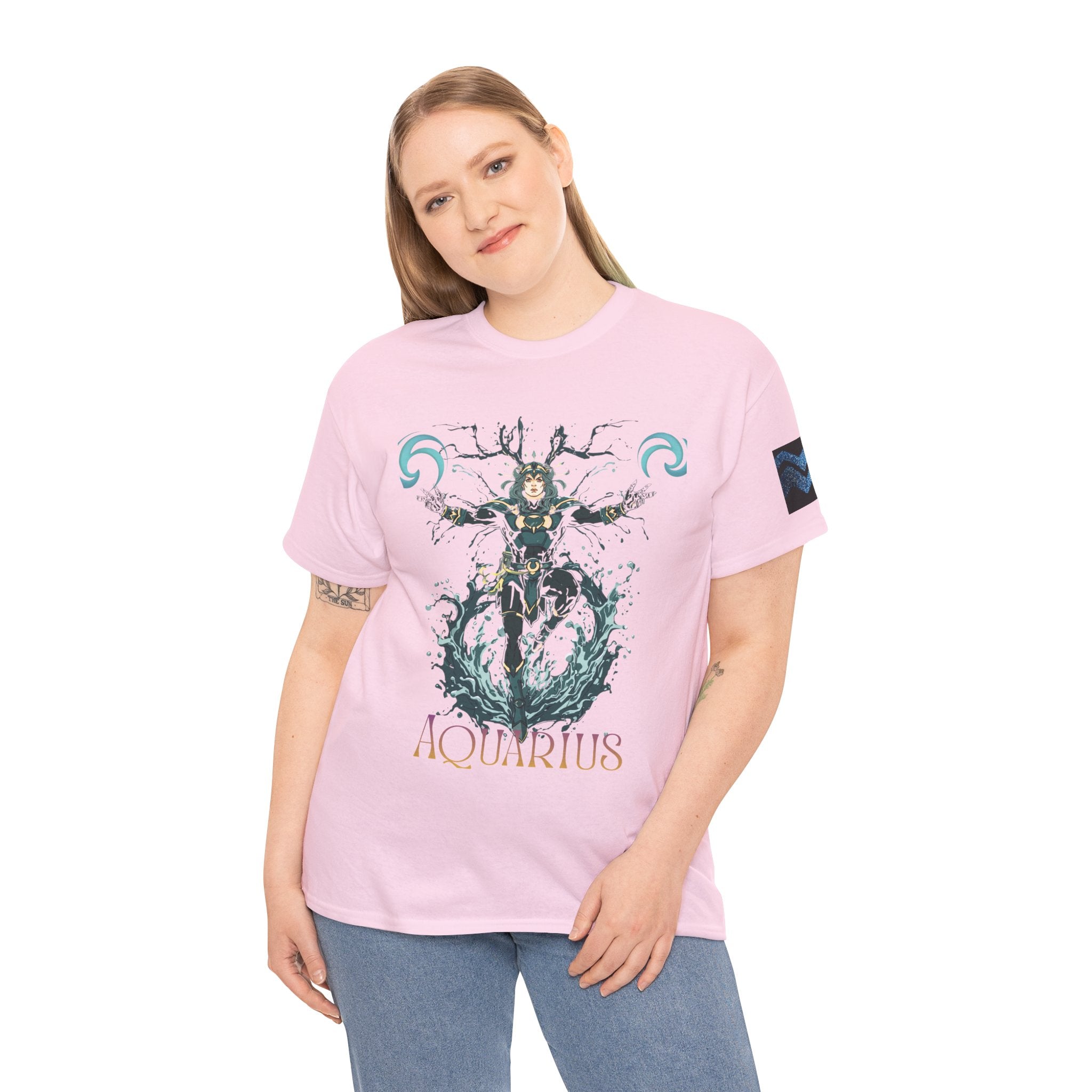 Aquarius Zodiac T‑Shirt — Aquarius Astrology Tee