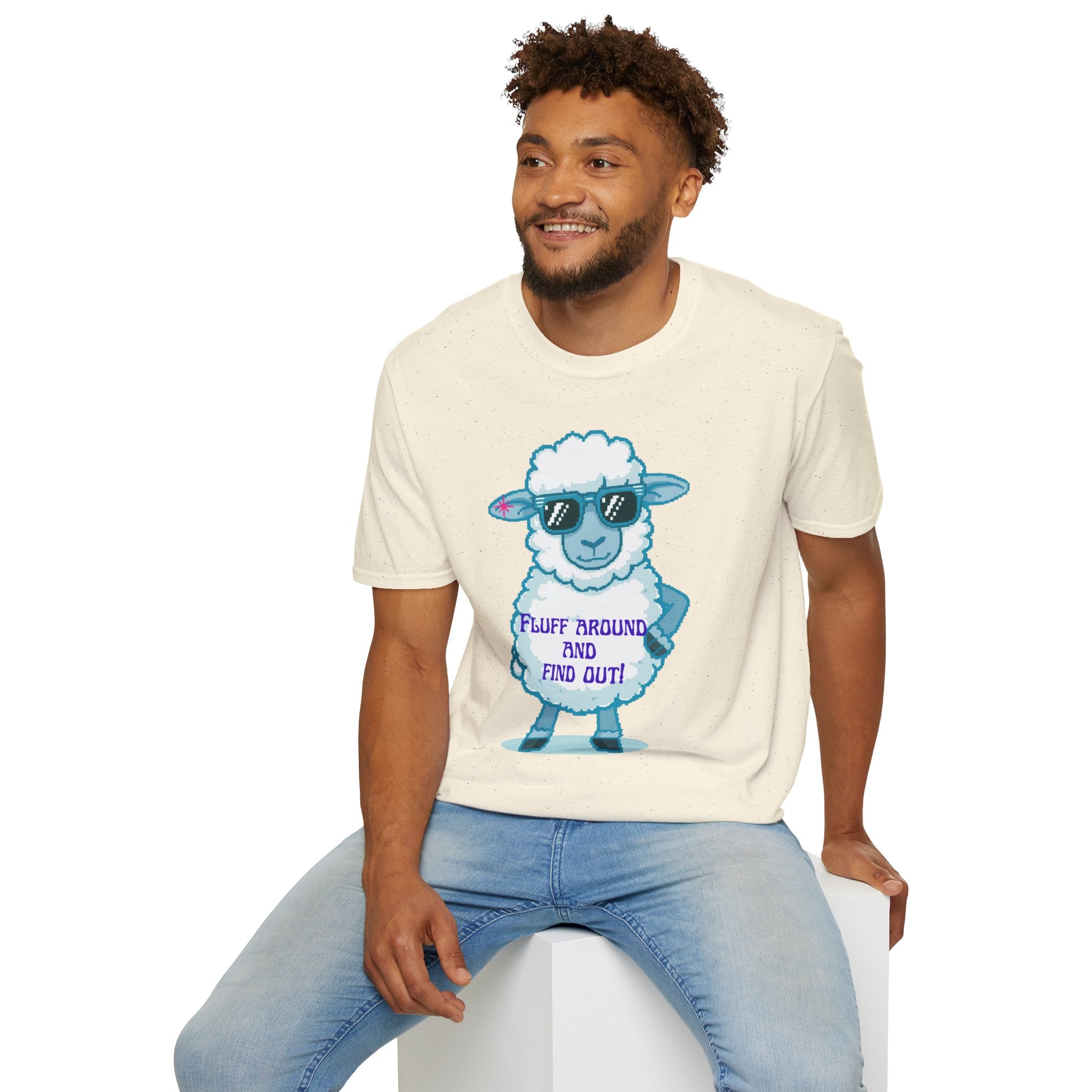 Sassy Sheep T-Shirt — Fluff Around and Find Out Graphic Tee