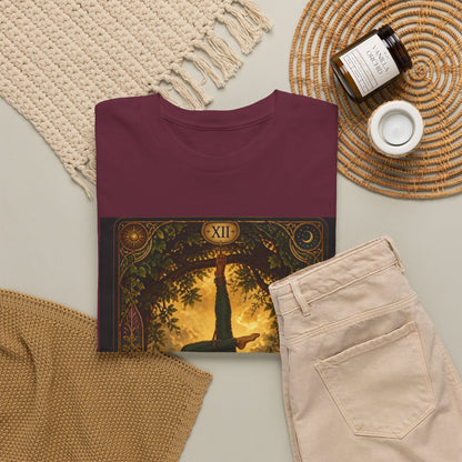Tarot Hanged Man T-Shirt — Vintage Occult Tarot Card Graphic Tee