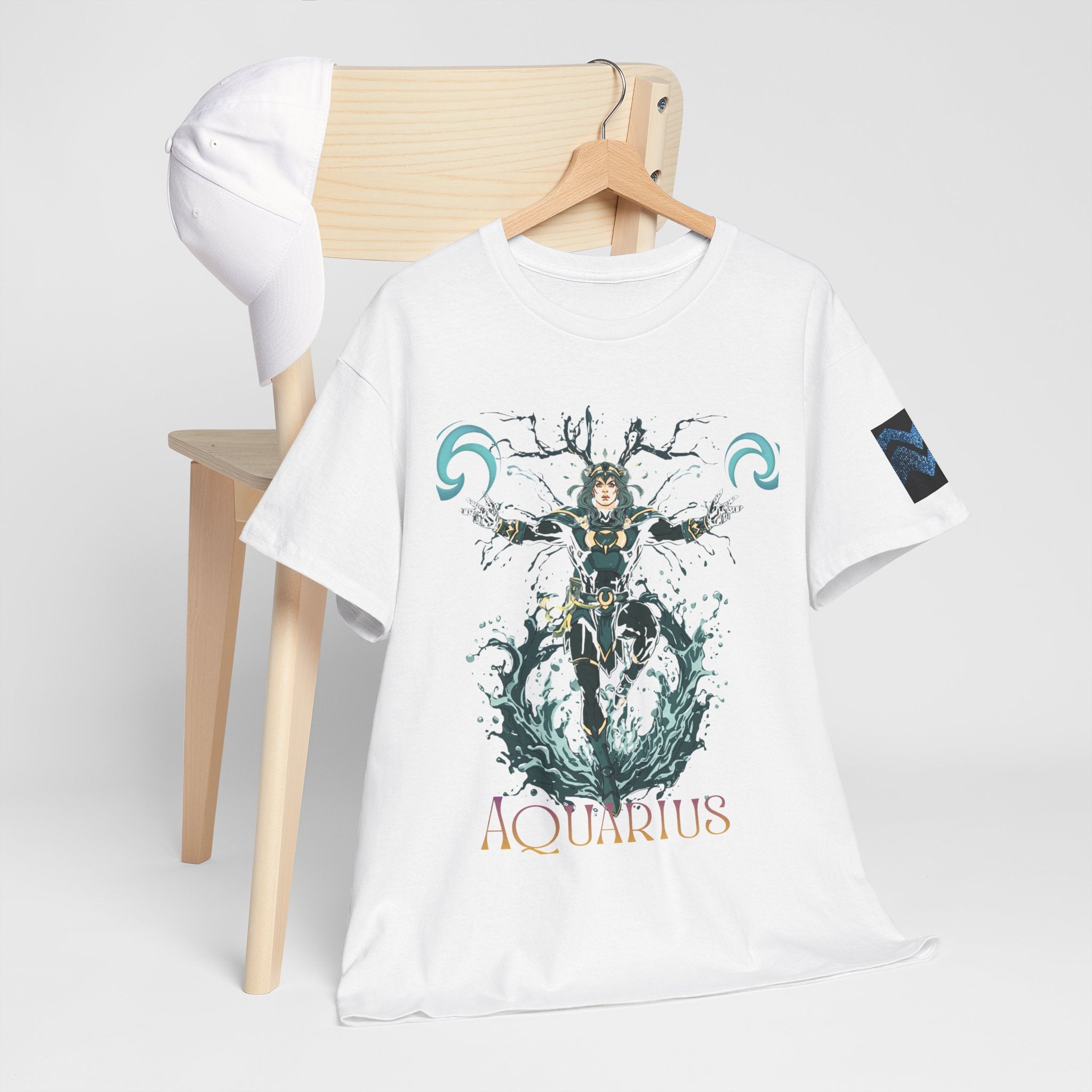 Aquarius Zodiac T‑Shirt — Aquarius Astrology Tee